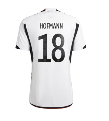 Tyskland Jonas Hofmann #18 Hjemmebanetrøje VM 2022 Kort ærmer